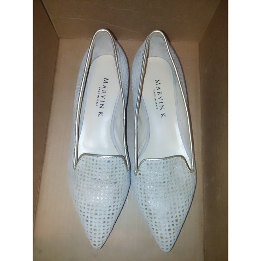 NWOT Womens Sz.5.5 Marvin K Brandy Flats